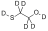 structure of CAS# 203645-37-8, 2-(Mercapto-D)-Ethan-1,1,2,2-D4-Ol-D