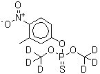 CAS#: 203645-59-4， O,O-Bis[(<Sup>2</Sup>H<Sub>3</Sub>)Methyl] O-(3-Methyl-4-Nitrophenyl) Phosphorothioate