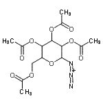 CAS#: 20369-61-3， 2-(Acetoxymethyl)-6-Azidotetrahydro-2H-Pyran-3,4,5-Triyl Triacetate