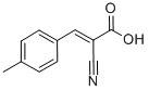 structure of CAS# 20374-48-5, (E)-2-Cyano-3-(4-Methylphenyl)acrylic Acid;(E)-2-Cyano-3-(4-Methylphenyl)Acrylate;Zinc00163685