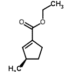 CAS#: 204004-21-7， Ethyl (3R)-3-Methyl-1-Cyclopentene-1-Carboxylate