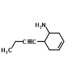 CAS#: 20428-13-1， 6-(1-Butyn-1-Yl)-3-Cyclohexen-1-Amine