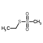 CAS#: 2043-76-7， S-Ethyl methanesulfonothioate
