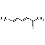 CAS#: 20432-50-2， (3E,5E)-3,5-Heptadien-2-One