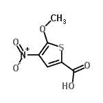 CAS#: 204326-35-2， 5-Methoxy-4-Nitro-2-Thiophenecarboxylic Acid