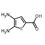 CAS#: 204326-37-4， 4,5-Diamino-2-Thiophenecarboxylic Acid
