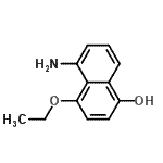 CAS#: 204453-42-9， 5-Amino-4-Ethoxy-1-Naphthol