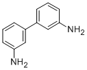 structure of CAS# 2050-89-7, 3-(3-Aminophenyl)Aniline;[3-(3-Aminophenyl)Phenyl]Amine;(1,1'-Biphenyl)-3,3'-Diamine;3,3'-Diaminobiphenyl