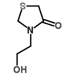 CAS#: 205173-27-9， 3-(2-Hydroxyethyl)-1,3-Thiazolidin-4-One