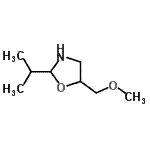 CAS#: 205173-30-4， 2-Isopropyl-5-(Methoxymethyl)-1,3-Oxazolidine