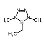 CAS#: 20534-01-4， 5-Ethyl-1,4-dimethyl-4,5-dihydro-1H-tetrazaborole