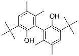 structure of CAS# 205927-03-3, (1S)-3,3'-Bis(1,1-Dimethylethyl)-5,5',6,6'-Tetramethyl-[1,1'-Biphenyl]-2,2'-Diol;6-Tert-Butyl-2-(3-Tert-Butyl-2-Hydroxy-5,6-Dimethyl-Phenyl)-3,4-Dimethyl-Phenol;5,5',6,6'-Tetramethyl-3,3'-Di-Tert-Butyl-1,1'-Biphenyl-2,2'-Diol;Zinc02386673