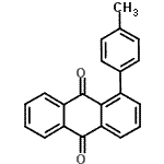 CAS#: 20600-74-2， 1-(4-Methylphenyl)-9,10-Anthraquinone