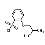 CAS 登录号：206262-22-8， 2-异丁氧基苯磺酰基氯化物