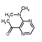 CAS#: 206278-31-1， 1-[3-(Dimethylamino)-2-Pyrazinyl]Ethanone