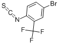 structure of CAS# 206559-46-8, 4-Bromo-1-Isothiocyanato-2-(Trifluoromethyl)-Benzene;4-Bromo-2-(Trifluoromethyl)Phenyl Isothiocyanate 97%;4-Bromo-1-Isothiocyanato-2-(Trifluoromethyl)Benzene;4-Bromo-2-(Trifluoromethyl)Phenylisothiocyanate97%