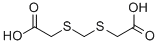 structure of CAS# 2068-24-8, 2,2'-[Methylenebis(Thio)]Bis-Acetic Acid;2-[(Carboxymethylthio)Methylthio]Acetic Acid;2-(Carboxymethylsulfanylmethylsulfanyl)Ethanoic Acid;Maybridge1_007359