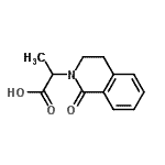 CAS#: 206865-00-1， 2-(1-Oxo-3,4-Dihydro-2(1H)-Isoquinolinyl)Propanoic Acid
