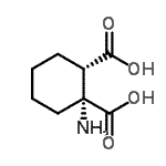 CAS#: 206996-10-3， (1R,2S)-1-Amino-1,2-Cyclohexanedicarboxylic Acid