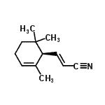 CAS#: 207226-90-2， (2E)-3-[(1R)-2,6,6-Trimethyl-2-Cyclohexen-1-Yl]Acrylonitrile