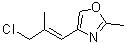 CAS#: 207303-15-9， 4-[(1E)-3-Chloro-2-Methyl-1-Propen-1-Yl]-2-Methyl-1,3-Oxazole