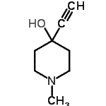 CAS#: 20734-46-7， 4-Ethynyl-1-Methyl-4-Piperidinol