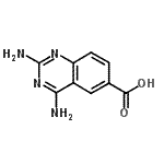 CAS#: 207562-23-0， 2,4-Diamino-6-Quinazolinecarboxylic Acid