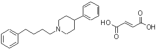 structure of CAS# 207572-62-1, 4-Phenyl-1-(4-Phenylbutyl)Piperidine (2Z)-2-Butenedioate (1:1);4-Phenyl-1-(4-phenylbutyl)piperidine maleate;4-PPBP maleate;4-PPBPMALEATE