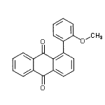 CAS#: 20760-60-5， 1-(2-Methoxyphenyl)-9,10-Anthraquinone