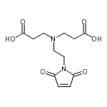 CAS#: 207612-83-7， 3,3'-{[2-(2,5-Dioxo-2,5-Dihydro-1H-Pyrrol-1-Yl)Ethyl]Imino}Dipropanoic Acid