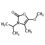 CAS#: 207916-69-6， 3-Isopropyl-5-Methoxy-4-Methyl-1,3-Oxazol-2(3H)-One
