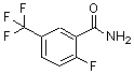 structure of CAS# 207919-05-9, 2-Fluoro-5-(Trifluoromethyl)Benzamide;2-Fluoro-5-Trifluoromethyl-Benzamide;Jrd-0062;Zinc00156248