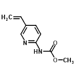 CAS#: 207922-55-2， Methyl N-(5-Vinyl-2-Pyridyl)Carbamate