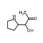 CAS#: 208102-58-3， 1-Hydroxy-1-(2-Pyrrolidinyl)Acetone