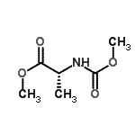 CAS 登录号：208453-80-9， 甲基N-(甲氧羰基)-D-丙氨酸酯