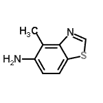 CAS#: 208458-47-3， 4-Methyl-1,3-Benzothiazol-5-Amine