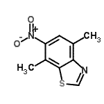 CAS#: 208458-66-6， 4,7-Dimethyl-6-Nitro-1,3-Benzothiazole