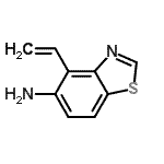 CAS#: 208458-72-4， 4-Vinyl-1,3-Benzothiazol-5-Amine