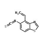 CAS#: 208458-73-5， 5-Isothiocyanato-4-Vinyl-1,3-Benzothiazole