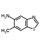 CAS#: 208512-69-0， 6-Methyl-1,3-Benzothiazol-5-Amine