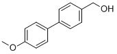 structure of CAS# 20854-60-8, 4'-Methoxy-[1,1'-Biphenyl]-4-Methanol;(4'-METHOXY[1,1'-BIPHENYL]-4-YL)METHANOL;[4-(4-METHOXYPHENYL)PHENYL]METHAN-1-OL;(4'-METHOXYBIPHENYL-4-YL)-METHANOL
