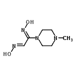 CAS#: 208659-38-5， (1Z,2E)-N,N'-Dihydroxy-1-(4-Methyl-1-Piperazinyl)-1,2-Ethanediimine