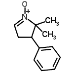 CAS#: 20894-18-2， 2,2-Dimethyl-3-Phenyl-3,4-Dihydro-2H-Pyrrole 1-Oxide