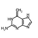 CAS#: 208994-82-5， 6-Methylene-6,7-Dihydro-1H-Purin-2-Amine