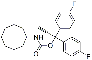 CAS#: 20930-00-1， N-Cyclooctylcarbamic Acid 1,1-Bis(4-Fluorophenyl)-2-Propynyl Ester