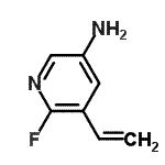CAS#: 209329-00-0， 6-Fluoro-5-Vinyl-3-Pyridinamine