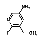 CAS#: 209329-01-1， 5-Ethyl-6-Fluoro-3-Pyridinamine