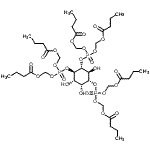 CAS#: 209479-81-2， [(1R,2R,3S,4R,5R,6S)-3,5,6-Trihydroxy-1,2,4-Cyclohexanetriyl]Tris[Oxyphosphorylbis(Oxymethylene)] Hexabutanoate