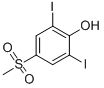 CAS#: 20951-03-5， 2,6-Diiodo-4-(Methylsulfonyl)-Phenol