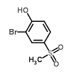 CAS#: 20951-43-3， 2-Bromo-4-(Methylsulfonyl)Phenol